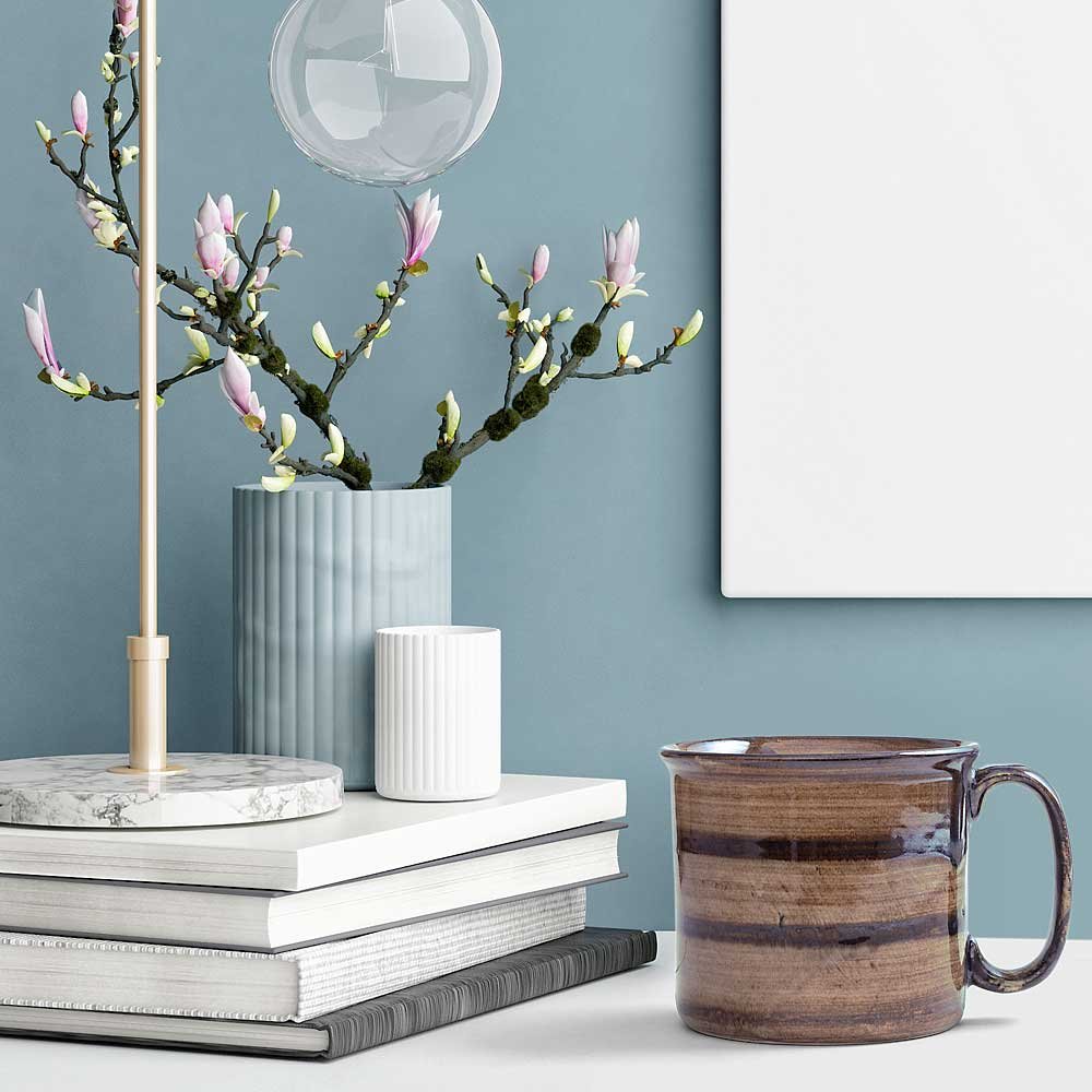 Wooden Colored Maggie Cup Set of 2-KHMC-125